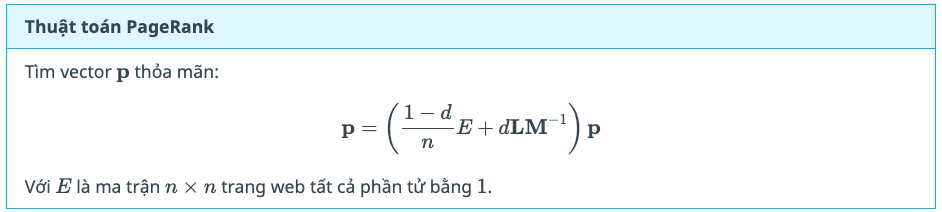 thuat toan pagerank la gi