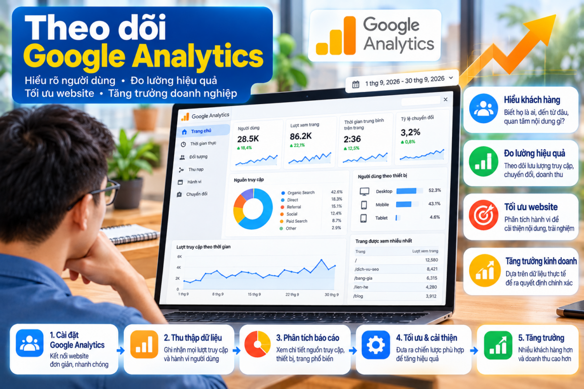 Theo dõi Google Analytics