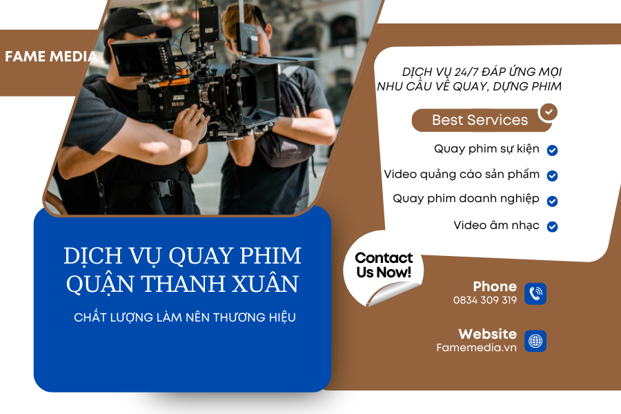 DỊCH VỤ QUAY PHIM QUẬN THANH XUÂN