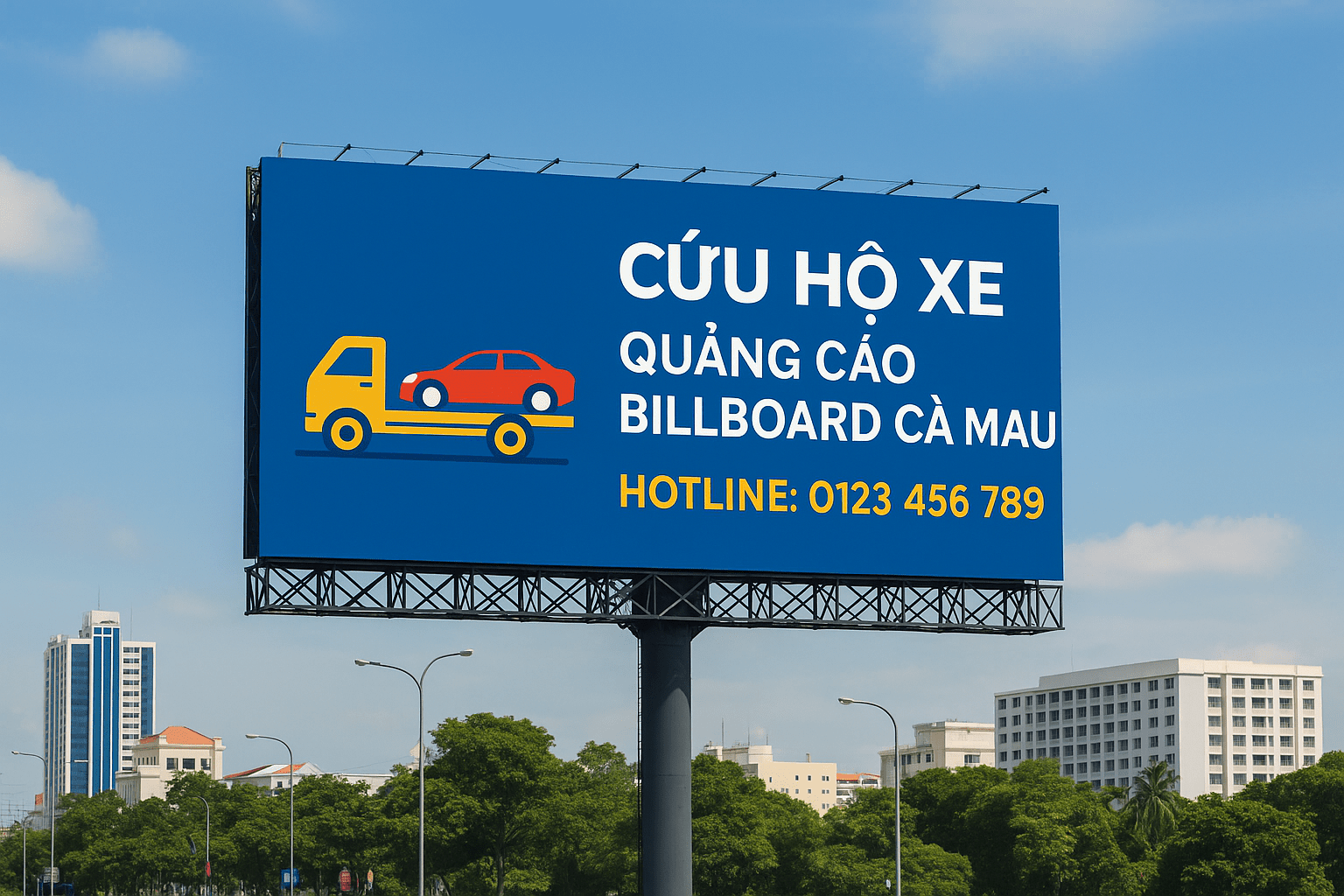 Quảng cáo billboard Cà Mau