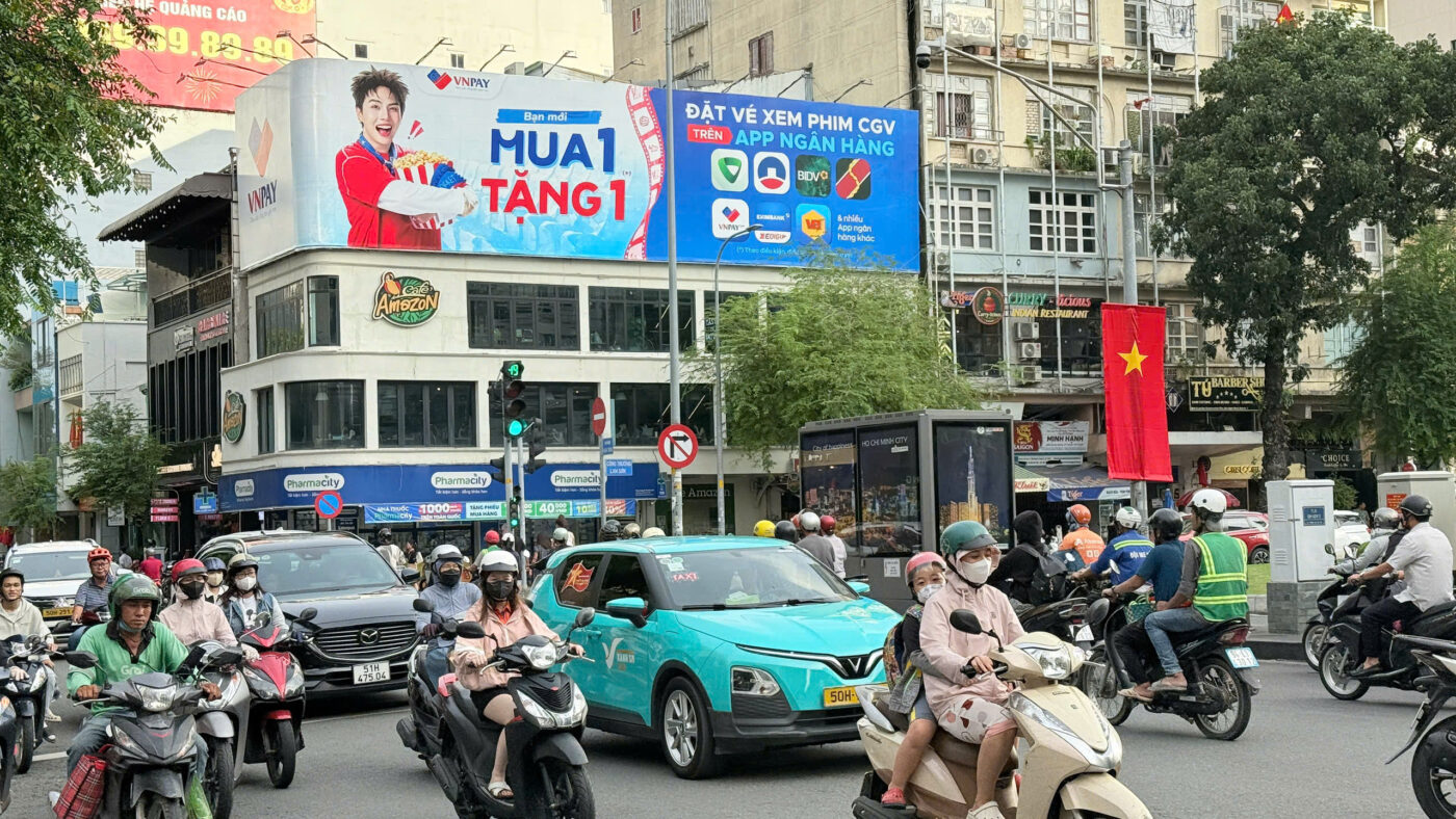 Billboard 97 Hai Bà Trưng, phường Bến Nghé, Quận 1