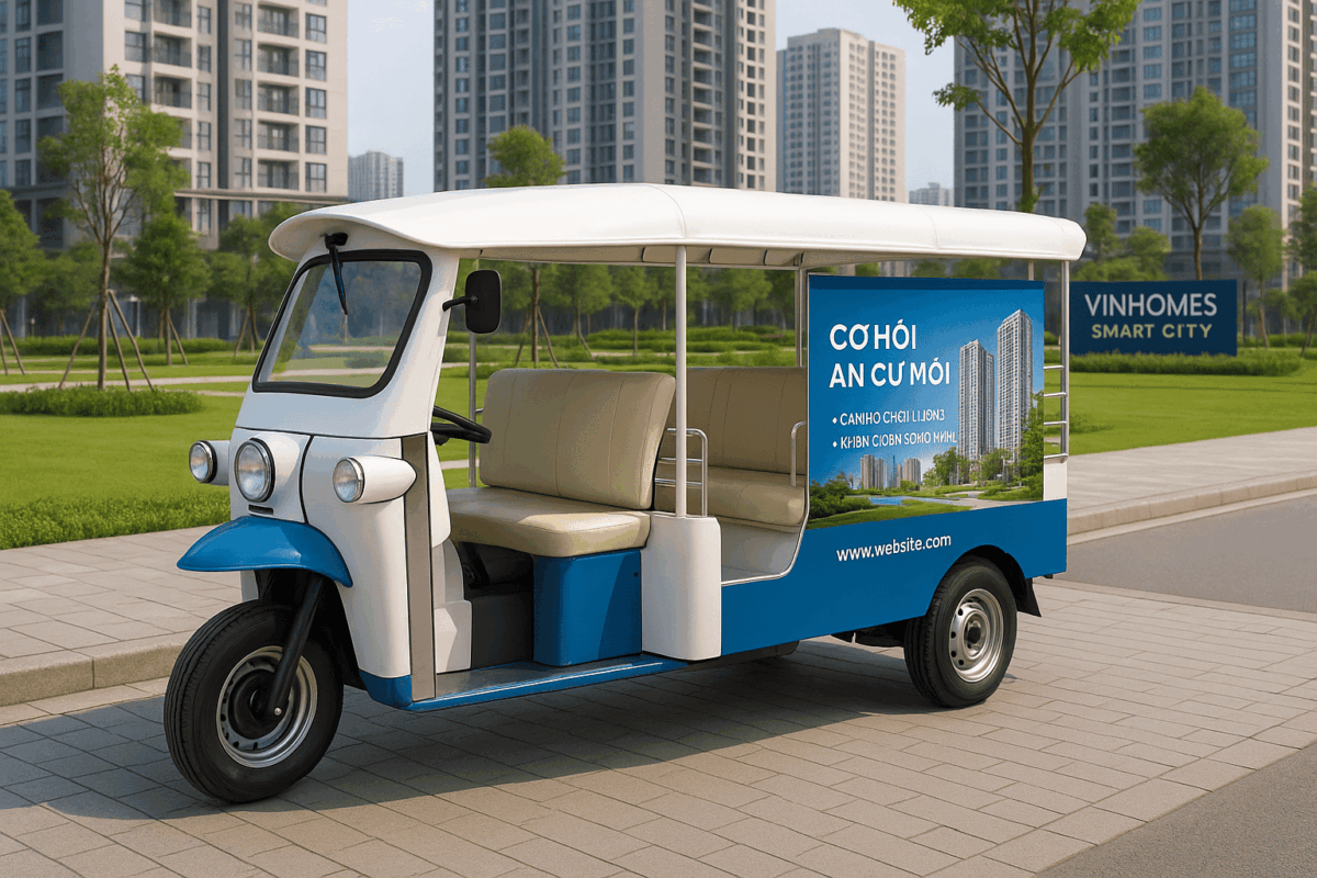 QUẢNG CÁO TIẾP CẬN CƯ DÂN VINHOMES SMART CITY