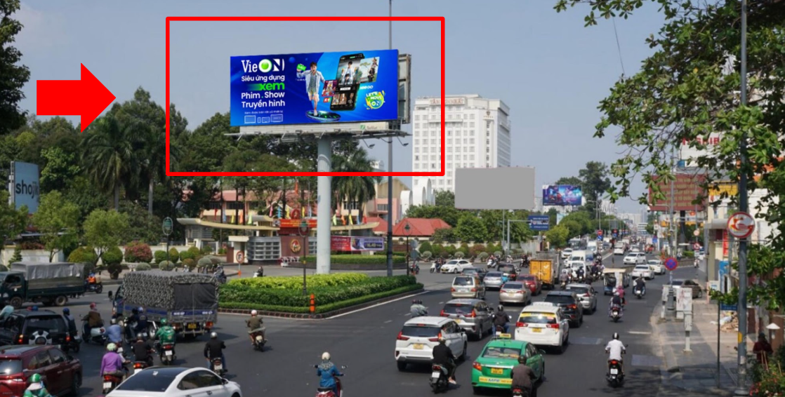 Billboard Công viên Hoàng Văn Thụ, Tân Bình
