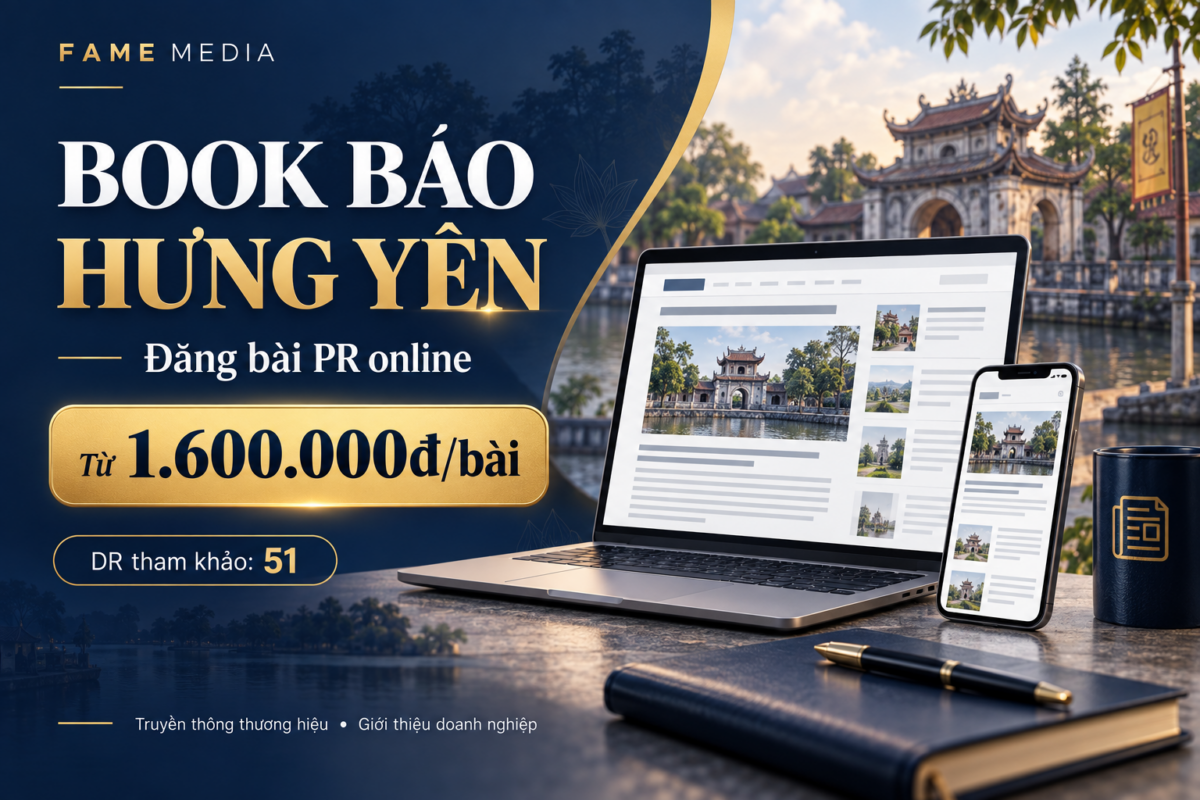 Booking Báo Hưng Yên Online – Dịch Vụ Đăng Bài PR Từ 1.600.000đ