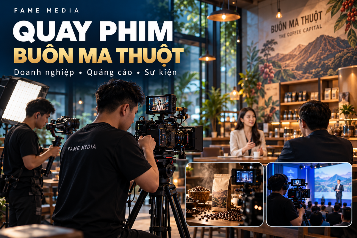 Dịch vụ quay video Buôn Ma Thuột