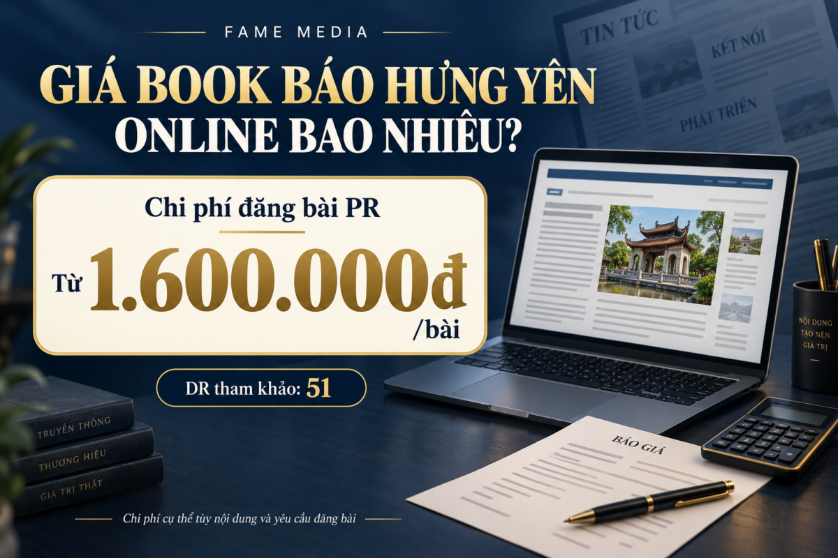 Bảng giá booking Báo Hưng Yên online