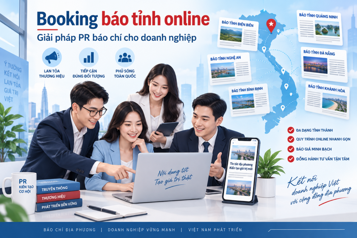Booking báo tỉnh online