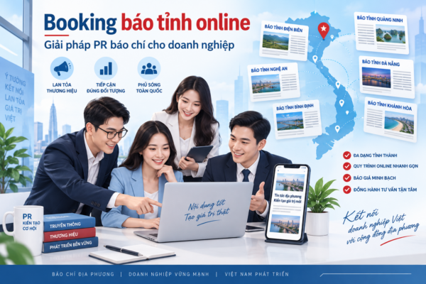 Booking báo tỉnh online