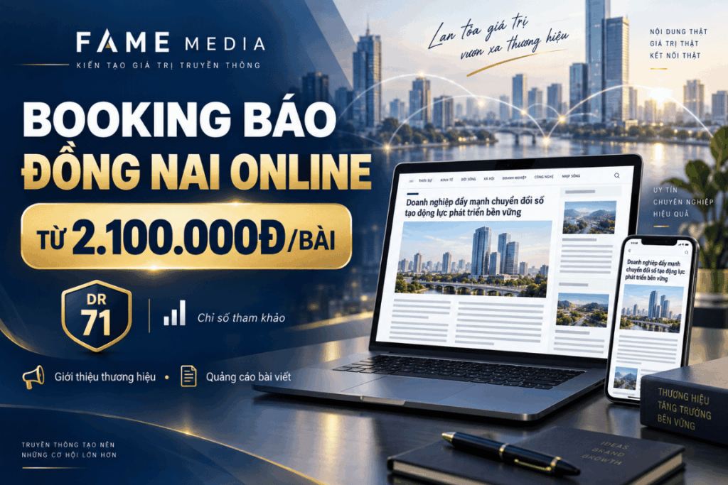 Booking Báo Đồng Nai