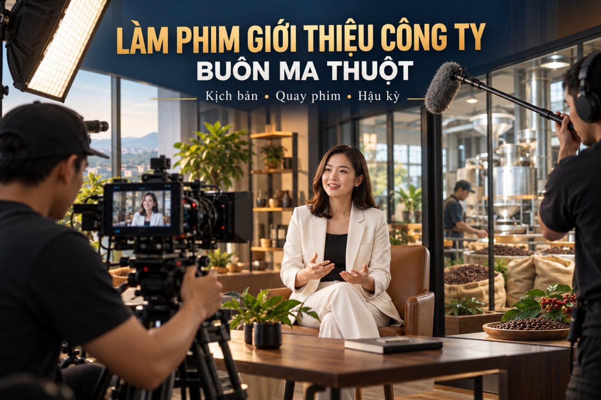 Làm phim giới thiệu công ty Buôn Ma Thuột chuyên nghiệp