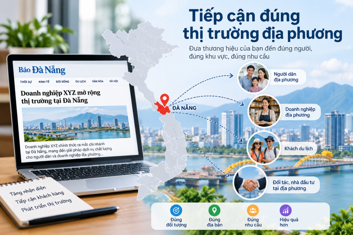 tiếp cận đúng thị trường địa phương