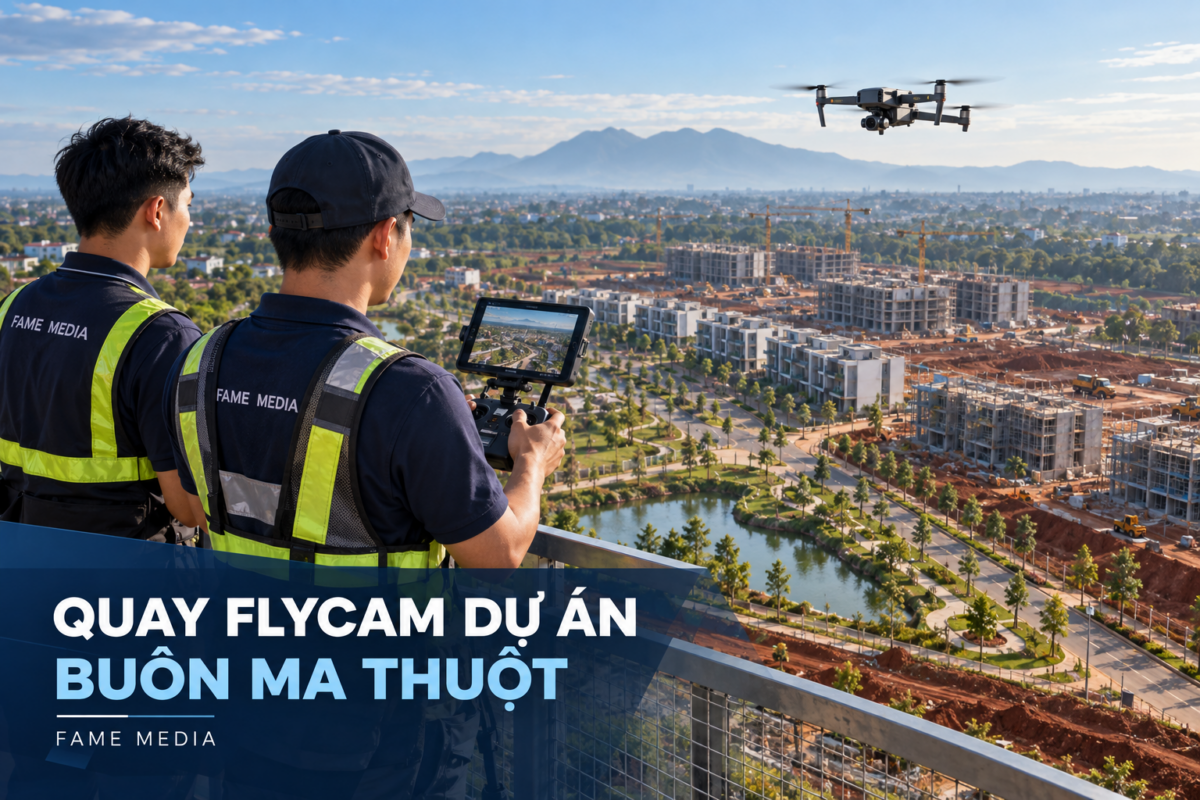 Quay flycam dự án Buôn Ma Thuột