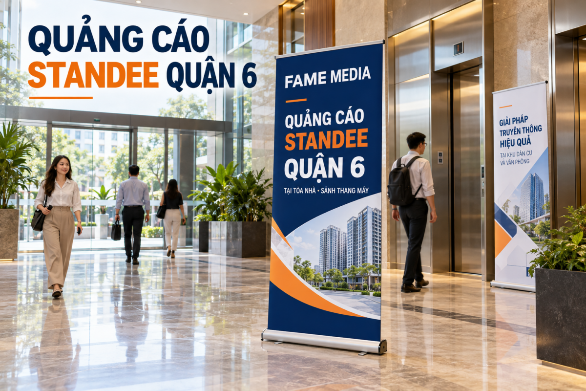 Quảng cáo Standee Quận 6