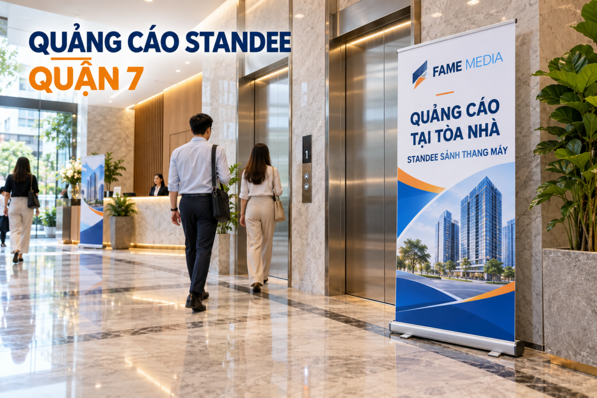 Quảng cáo Standee Quận 7
