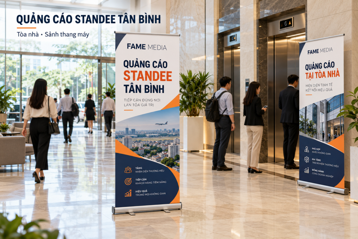 Quảng cáo Standee quận Tân Bình