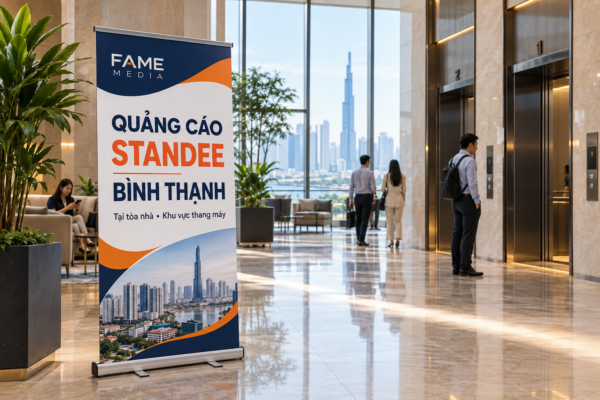 Quảng cáo Standee quận Bình Thạnh