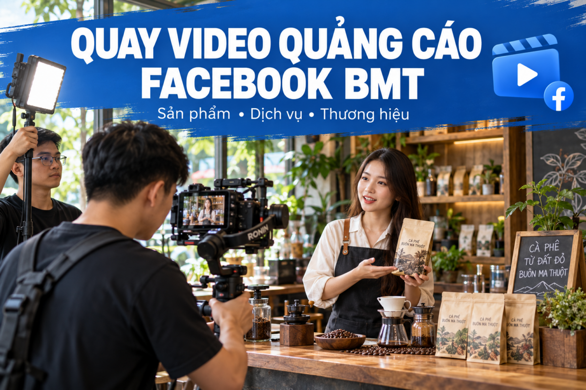 Quay video quảng cáo Facebook BMT