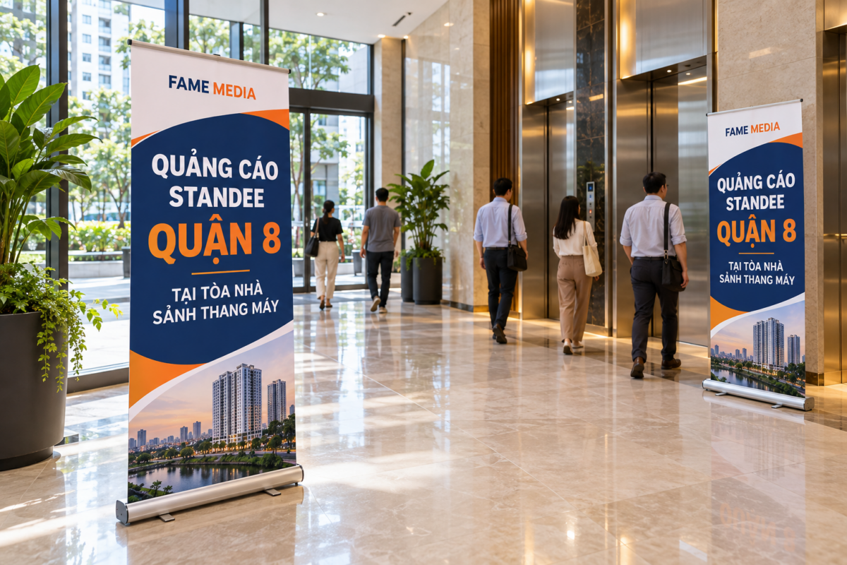 Quảng cáo Standee Quận 8