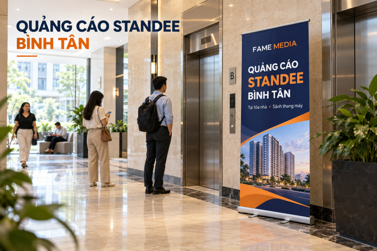 Quảng cáo Standee quận Bình Tân