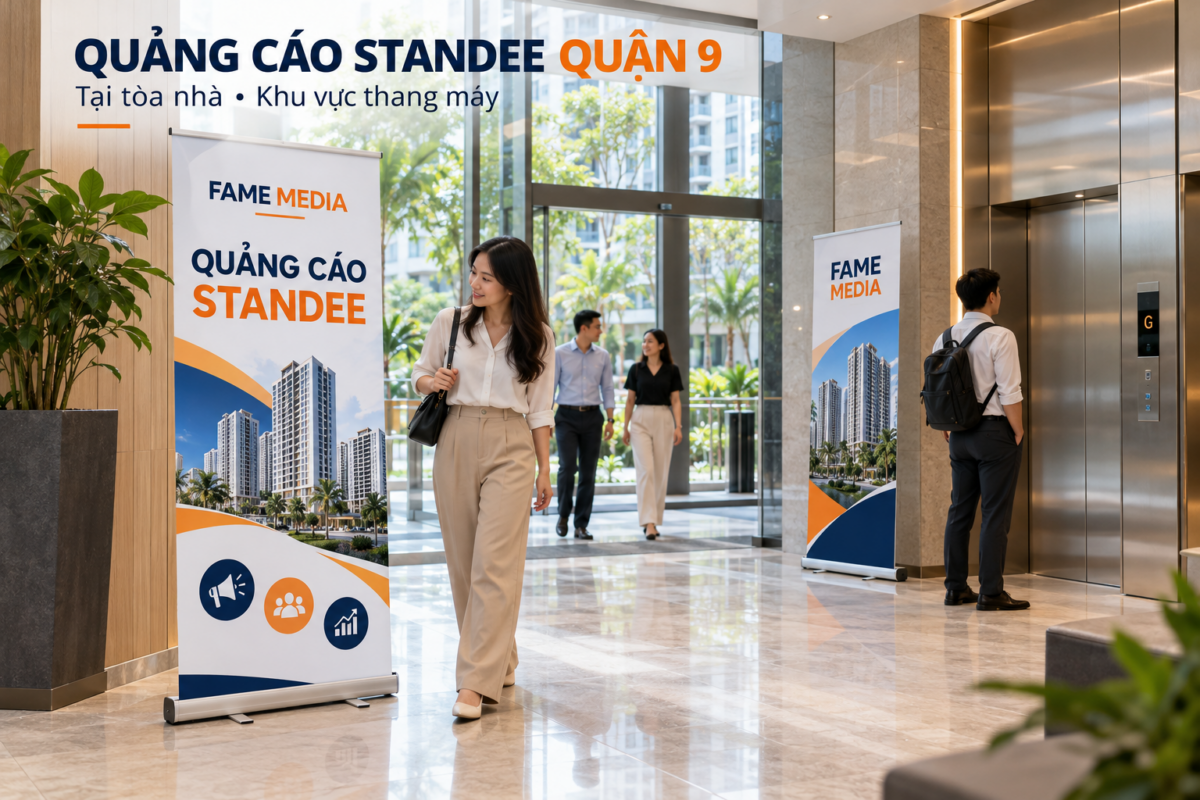 Quảng cáo Standee Quận 9