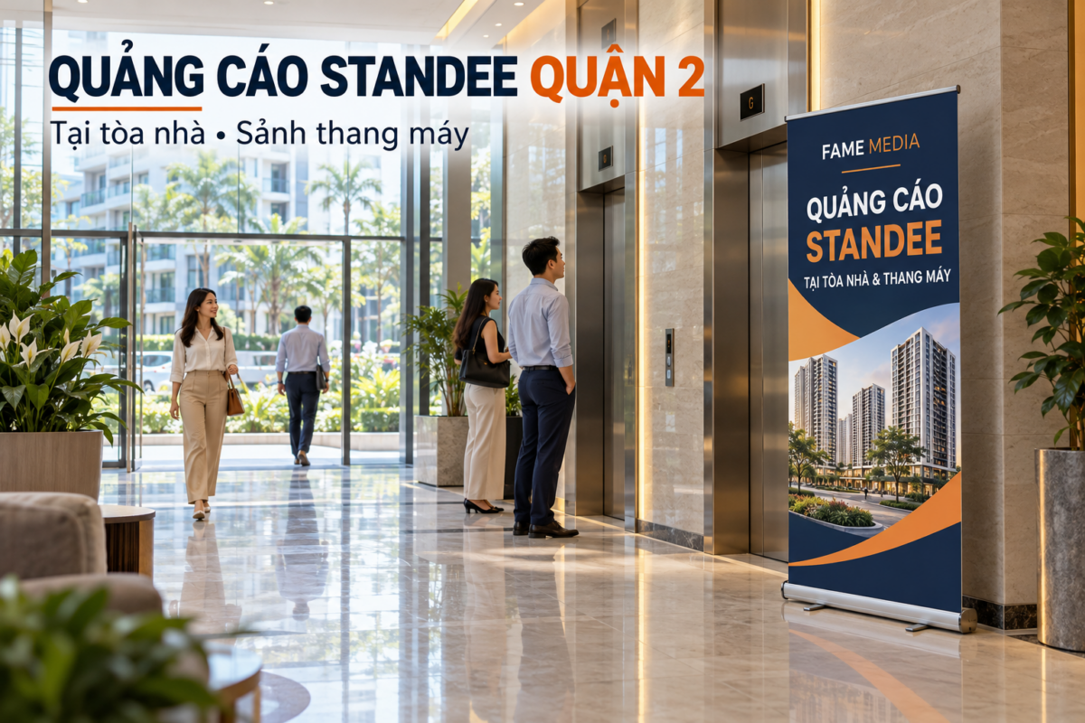 Quảng cáo Standee Quận 2