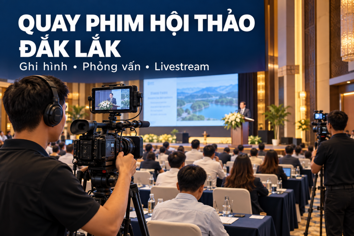 Quay phim hội thảo Đắk Lắk