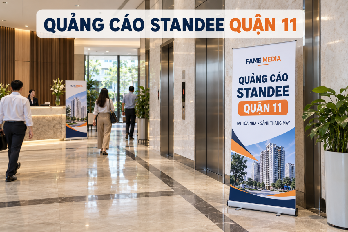 Quảng cáo Standee Quận 11