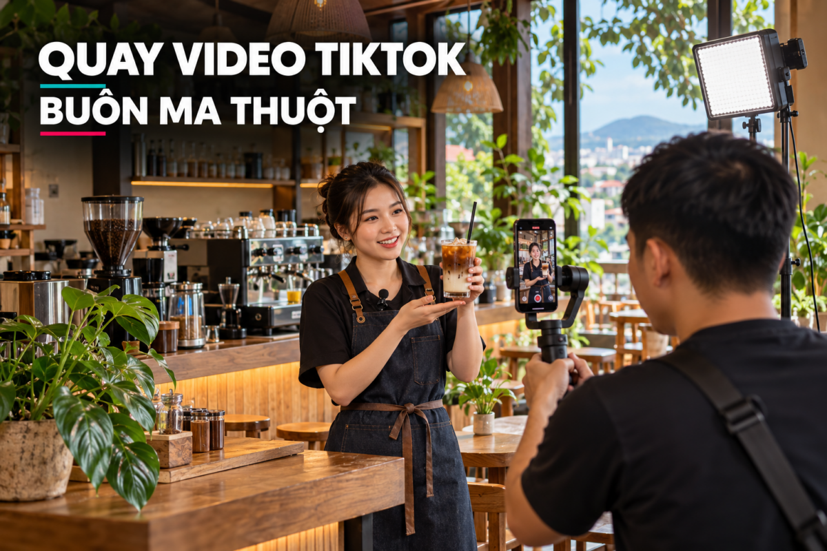 Quay video TikTok Buôn Ma Thuột