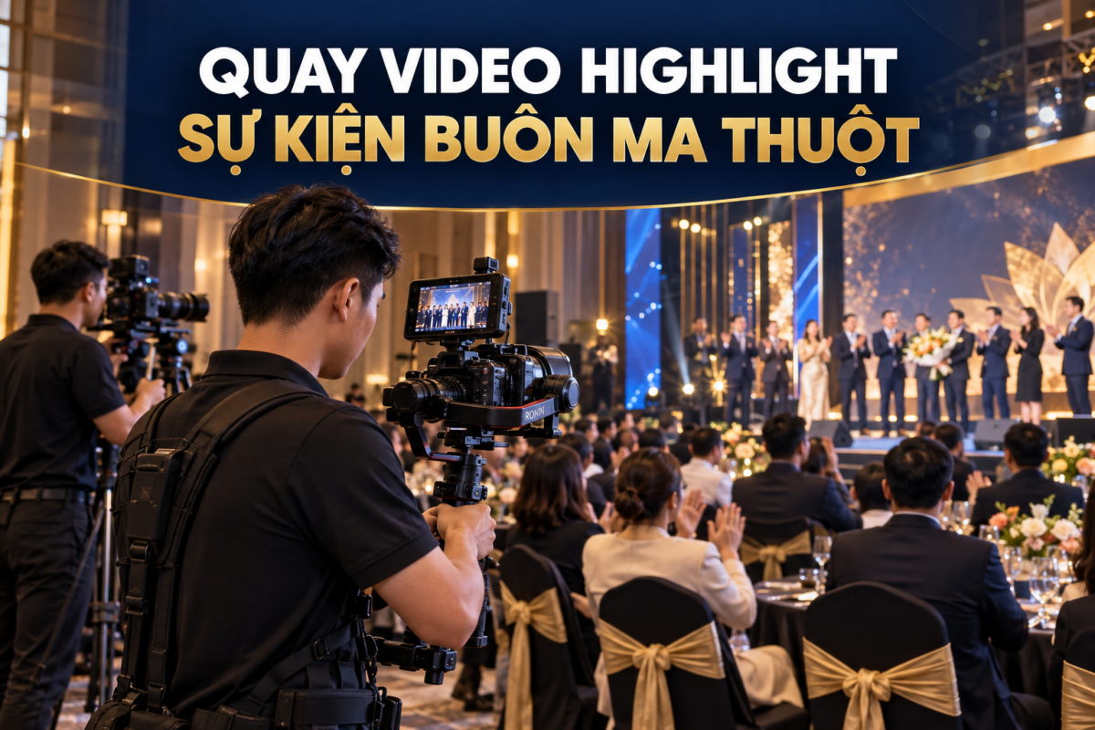 Quay video highlight sự kiện Buôn Ma Thuột