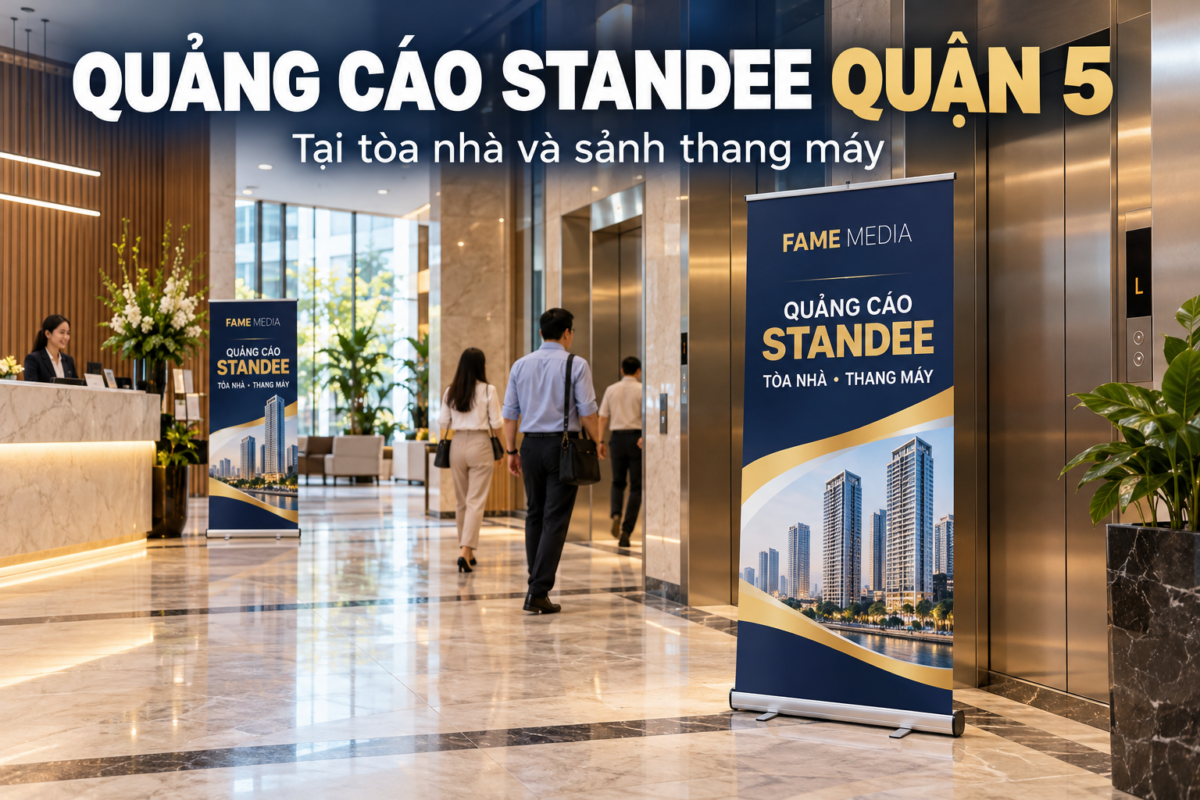 Quảng cáo Standee Quận 5