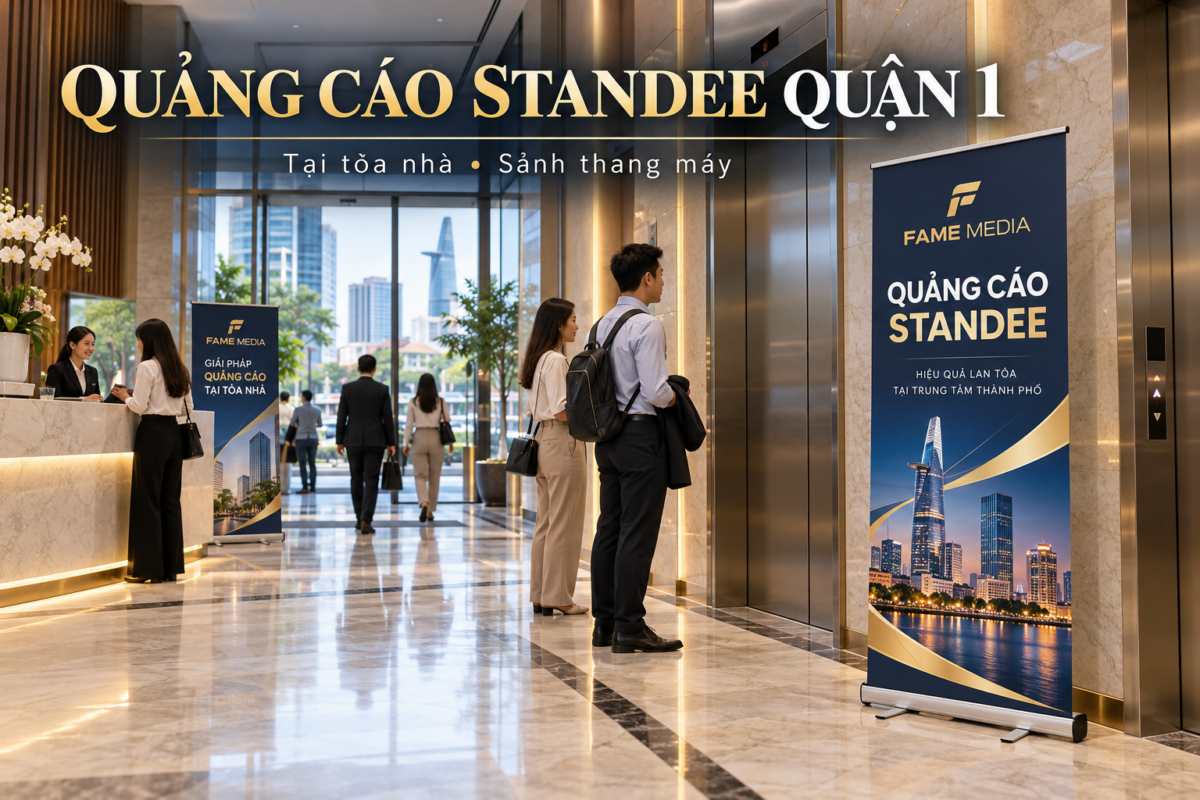 Quảng cáo Standee Quận 1