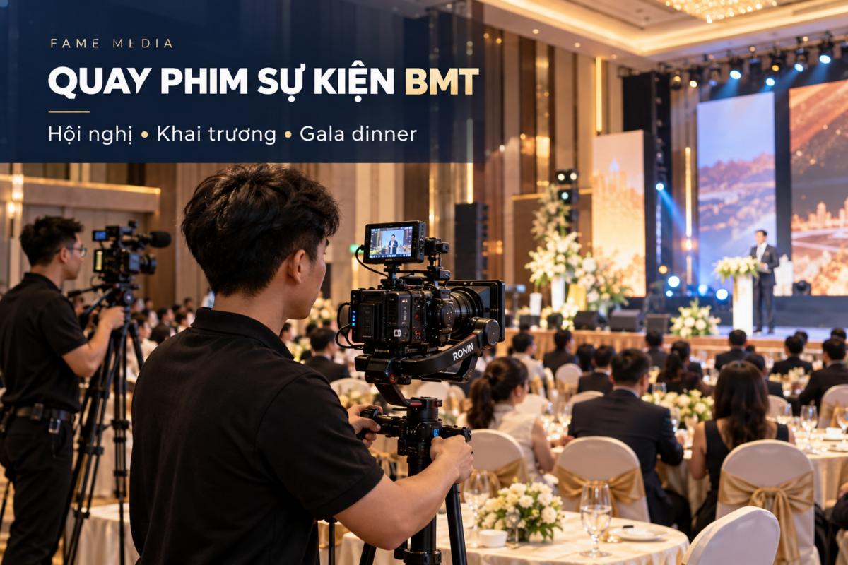 Dịch vụ quay phim sự kiện BMT
