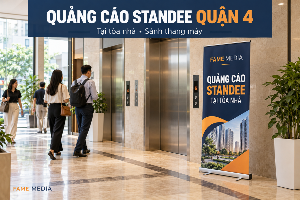 Quảng cáo Standee Quận 4