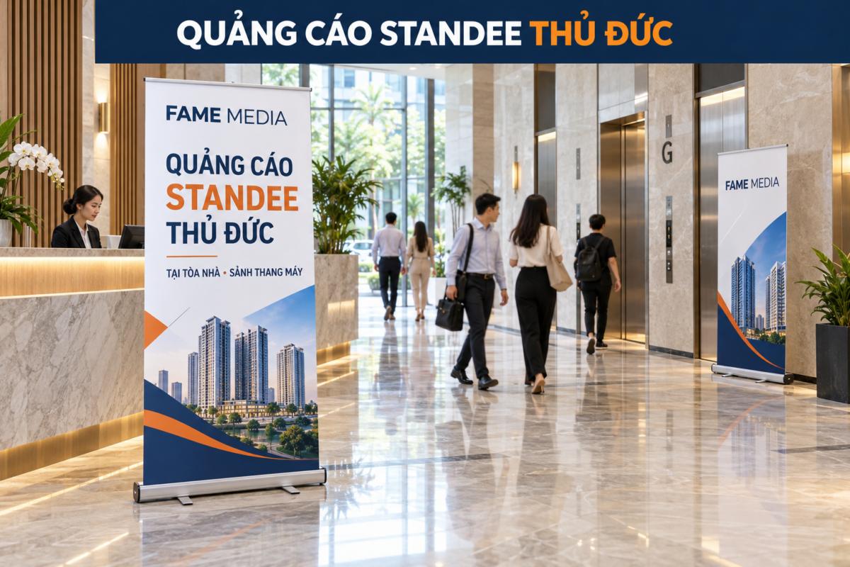 Quảng cáo Standee Thủ Đức