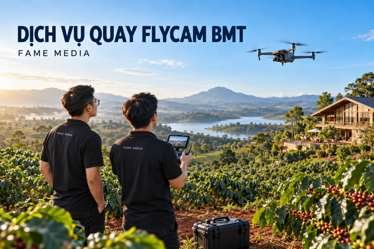 Dịch vụ quay flycam BMT