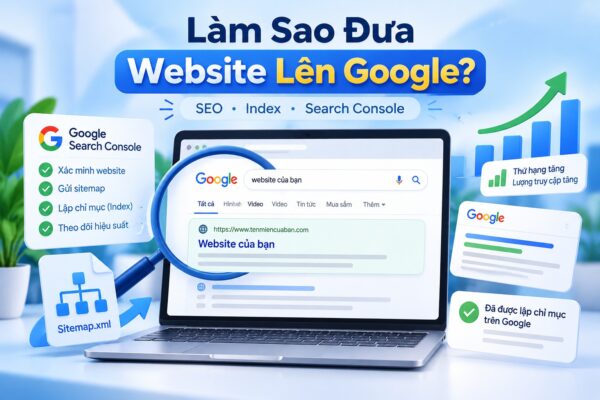 Làm Sao Để Đưa Website Lên Google