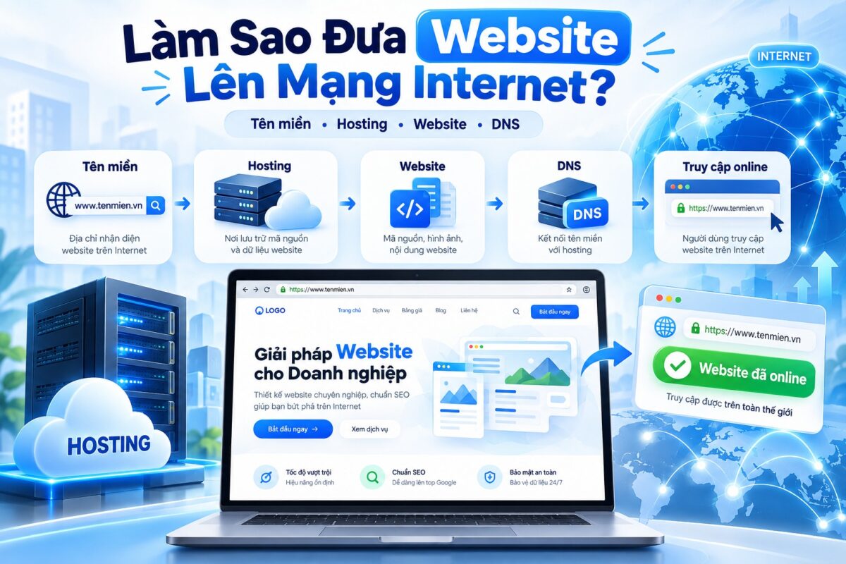 Làm sao để đưa website lên Google nhanh nhất?
